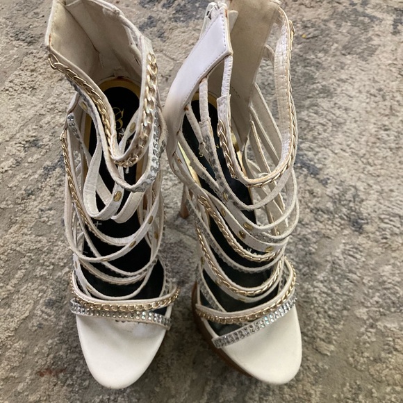 Women’s Scene Illuma Platform Heels Size 7.5 - Picture 2 of 3